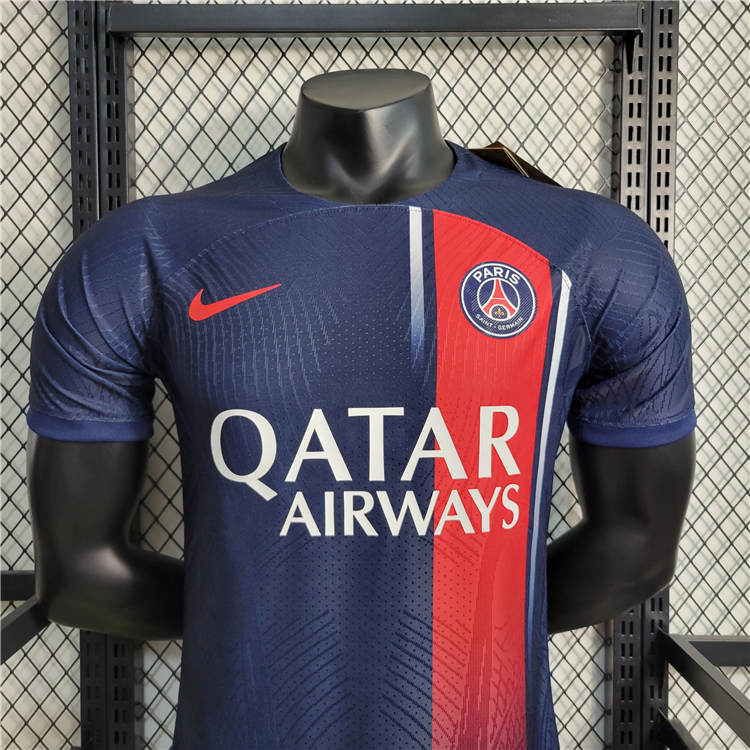 PSG 23/24 Home Soccer Jersey Football Shirt (Authentic Version) - Click Image to Close